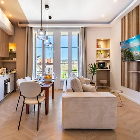 The Palm - 5mn Palais - Croisette - Beaches Apartment Cannes